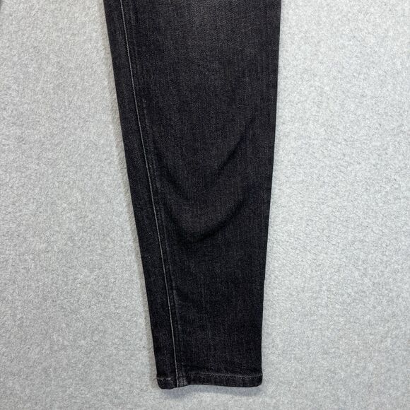 L.L. Bean BeanFlex Jeans Women’s 12R Black Skinny Leg Favorite Fit Denim - Picture 4 of 16